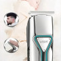Машинка для стрижки VGR V-008 акумуляторна USB ∙ Тример для волосся, бороди та вусів з LED-дисплеєм і знімними насадками