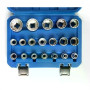 Набір 12-гранних торцевих головок Kraft&Dele KD10348 21 шт 1/2″