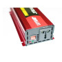Перетворювач напруги 2600W 12V у 220V з чистою синусоїдою та LCD-дисплеєм