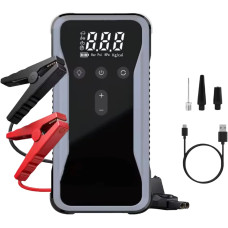 Пускозарядний пристрій S3 10400 мА·год • Автомобільний Jump Starter 12V з компресором, USB-C, цифровим дисплеєм та LED/SOS