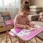 Столик складаний і стільчик Bambi фіолетовий X-399 60×45 см
