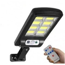Вуличний настінний світильник Bailong Solar BL-T06-6COB на сонячній батареї з датчиком руху