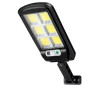 Вуличний настінний світильник Bailong Solar BL-T06-6COB на сонячній батареї з датчиком руху
