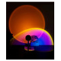 Лампа з проекцією червоного заходу RED SUNSET LAMP Проекційний світильник USB з ефектом заходу сонця