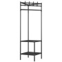 Кутова підлогова вішалка-стелаж Corner rack ∙ Стійка з поперечиною для вішалок до передпокою