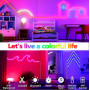 Неонова світлодіодна стрічка LED Neon Strip 5 м · Неоновий RGB гнучкий шнур з керуванням від телефону
