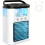 Портативний міні кондиціонер з USB Ice Cooler XL-1346 • Настільний вентилятор-зволожувач з резервуаром 560 мл і LED-підсвіткою