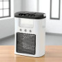 Портативний міні кондиціонер з USB Ice Cooler XL-1346 • Настільний вентилятор-зволожувач з резервуаром 560 мл і LED-підсвіткою