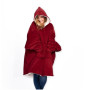Плед-Толстовка з капюшоном і рукавами Huggle Hoodie Blanket 3-в-1 Унісекс • Теплий худі + Зігріваючий ковдру + Домашній халат