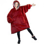 Плед-Толстовка з капюшоном і рукавами Huggle Hoodie Blanket 3-в-1 Унісекс • Теплий худі + Зігріваючий ковдру + Домашній халат