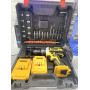 Шуруповерт Electric Drill KAR 600 з набором слюсарного інструменту ∙ Універсальний шуруповерт з насадками Electric Drill 24W
