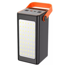 Повербанк 100000 mAh JS-658 для поїздок і роботи ∙ Зовнішній акумулятор JS-658 з LED-фонариком