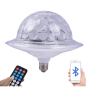 Світлодіодна обертаюча лампа RD-7202 з Bluetooth для вечірок ∙ Диско-куля з динаміком у патрон RD-7202