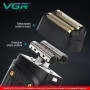 Електробритва VGR V-363 з USB-зарядкою та акумулятором ∙ Бритва VGR V-363 – сіткова електробритва для подорожей