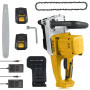Акумуляторна ланцюгова пила Electric SAW 16" з 2 акумуляторами жовта