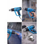 Фен промисловий Hot Air Gun 1600W 4 насадки X512