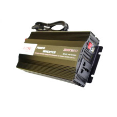 Інвертор 5 CORE 1300W 12V UPS+CHARGE • Перетворювач напруги 5 CORE 1300W 12V-220V із зарядкою акумулятора та захистом