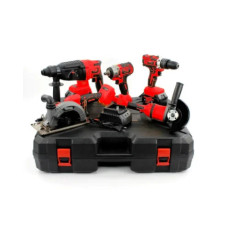 Набір інструментів KAR221 5в1 48V червоний