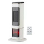 Напольный обогреватель PTC-1108R 2000 Вт белый • Керамический тепловентилятор PTC-1108R с пультом, автоповоротом и эффектом камина