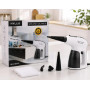 Ручной пароочиститель HYLLIS HLS-88315 1500 Вт • Пароочиститель-отпариватель TV-SH-03 3,5 бар с баком 330 мл и насадками для дома