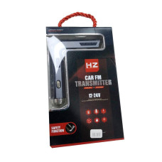 Автомобільний FM модулятор трансмітер H13BT Bluetooth microSD AUX USB