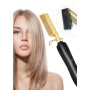 Розчіска-випрямляч для волосся High Heat Brush ∙ Електричний гребінь для укладання, випрямлення, розгладження волосся