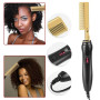 Розчіска-випрямляч для волосся High Heat Brush ∙ Електричний гребінь для укладання, випрямлення, розгладження волосся