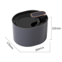 Автоматична напувалка - фонтанчик для тварин, 3 л · USB живлення