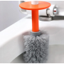 Туалетний йоржик Toilet brush з вигнутою щіткою для важкодоступних місць · Щітка чистяча для унітазу