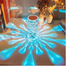 Настільна лампа - нічник Алмаз Crystal Lamp Diamond RGB · Кришталевий атмосферний світильник на акумуляторі, 16 кольорів