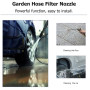 Гибкий поливочный шланг Garden Hose 15 м • Удлиняющийся шланг для сада огорода и дачи с универсальным подключением
