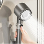Інноваційна лійка для душу Massage filter shower ∙ Масажна насадка з силіконовими шипами ∙ 3 режими