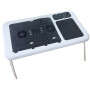 Підставка для ноутбука E-Table LD09 • Багатофункціональний складний столик з кулером