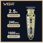Машинка для стрижки VGR V-901 • Триммер для волос с дисплеем и 4 насадками 1600 мАч