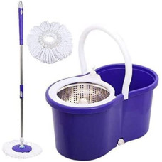 Швабра з відром обертове на 360° Rotary Mop Wash X ∙ Турбо-швабра 360° Rotary Mop Wash X з віджимом