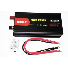 Перетворювач напруги Eryuan 12V → 220V 5000W з LCD і вольтметром ∙ Інвертор 12-220 чистий синус Eryuan 5000 Вт