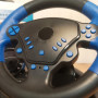 Ігрове кермо з педалями для PS3 PS4 ПК • Кермо для комп'ютера та PlayStation з коробкою передач і педальним блоком