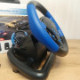 Ігрове кермо з педалями для PS3 PS4 ПК • Кермо для комп'ютера та PlayStation з коробкою передач і педальним блоком