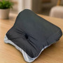 Подушка Memory Foam VEN-1902 41×48×23 см • Ортопедична подушка VEN-1902 для сну на животі, підтримки спини, попереку та ніг