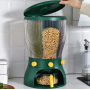 Диспансер-органайзер для круп та сипучих Rotate-Dispenser ∙ Контейнер з дозатором для сипучих продуктів