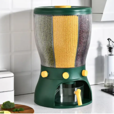 Диспансер-органайзер для круп та сипучих Rotate-Dispenser ∙ Контейнер з дозатором для сипучих продуктів
