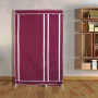 Тканинна шафа для речей Storage Wardrobe 88105 складаний гардероб 2 секції, 105 х 45 х 170 см