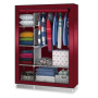 Тканинна шафа для речей Storage Wardrobe 88105 складаний гардероб 2 секції, 105 х 45 х 170 см