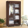 Тканинна шафа для речей Storage Wardrobe 88105 складаний гардероб 2 секції, 105 х 45 х 170 см