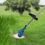 Бездротова газонокосарка Lawn mower 48В 2000 мАг · Садовий акумуляторний триммер для трави з 2 акумуляторами