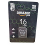 Карта пам'яті Micro SDHC 16GB Amazon pro microSD Мікро СД картка з адаптером