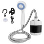 Портативный кемпинговый душ с помпой USB Travel shower