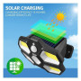 Вуличний світильник Solar Induction Lamp SH-580A • LED ліхтар із сонячною панеллю та датчиком руху