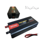 Перетворювач напруги AGM 12V → 220V 4500W чиста синусоїда з LCD-дисплеєм