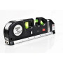 Лазерний рівень із вбудованою рулеткою Laser Level Pro 3 Нівелір будівельний